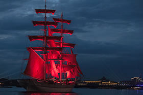 Праздник выпускников "Алые паруса" 2015